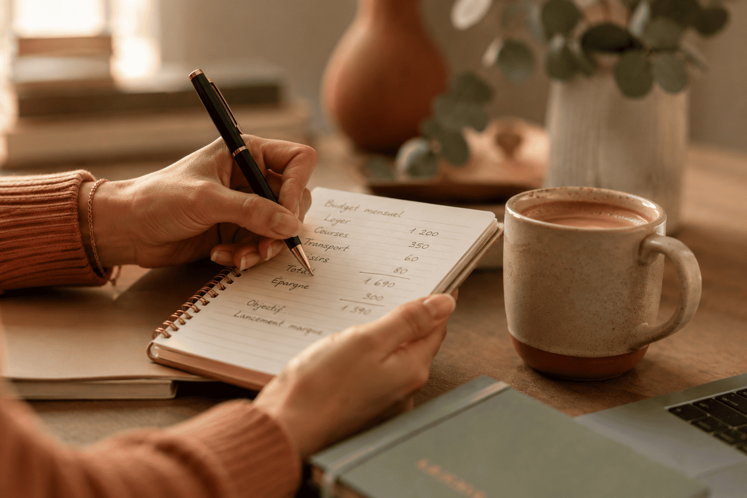 Carnet de notes pour préparer sa négociation de salaire